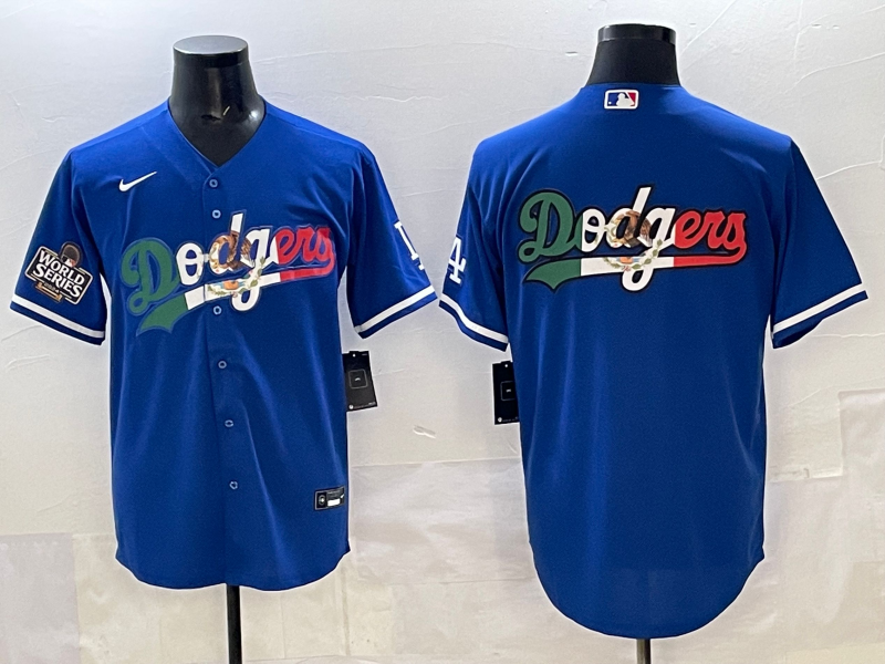 Men Los Angeles Dodgers blank blue Nike 2025 MLB All Star Jersey 018